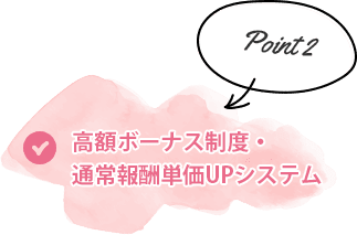 point2/高額ボーナス制度・通常報酬単価UPシステム